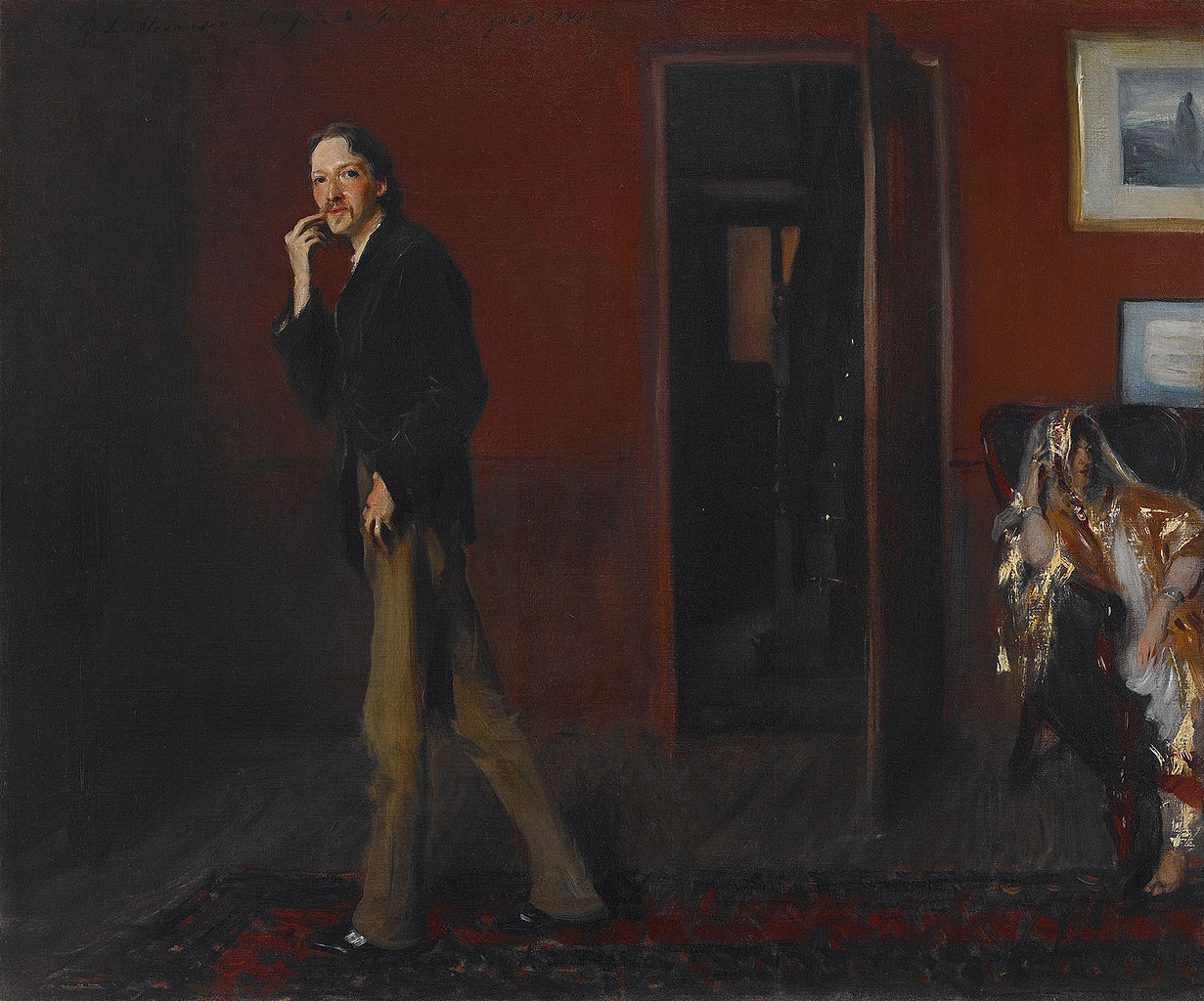 Imagen del cuadro Robert Louis Stevenson y su mujer del pintor John Singer Sargent
