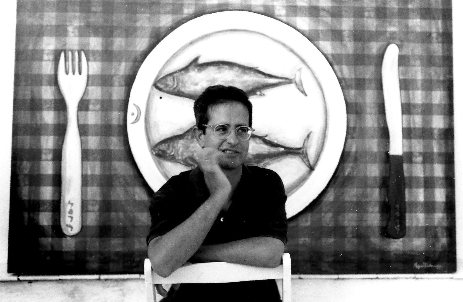 Retrato de juventud de Miguel Angel Valencia