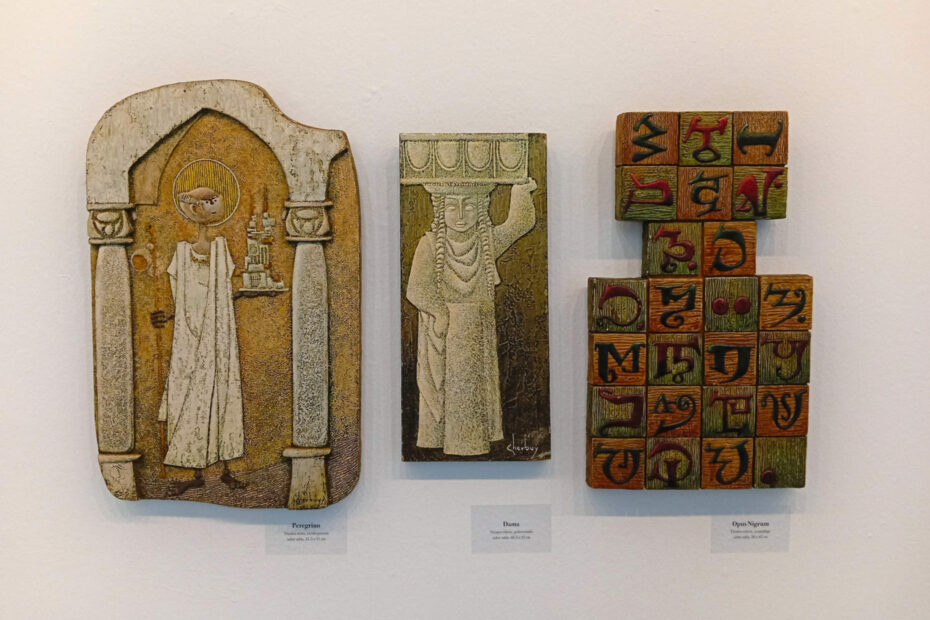Imagen de sala de la exposición sobre Lorenzo Cherbuy