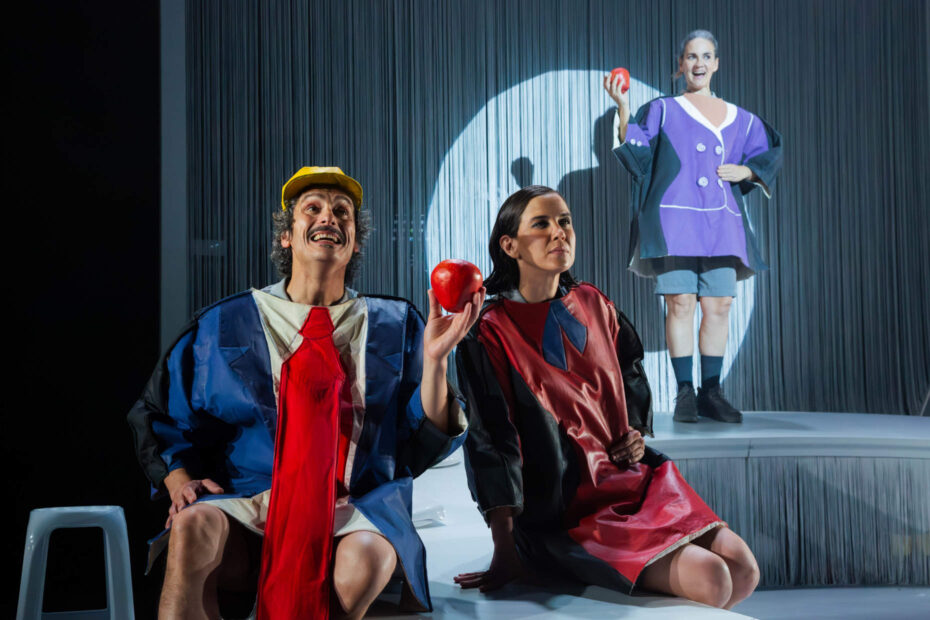 Imagen de la representación teatral Ubú